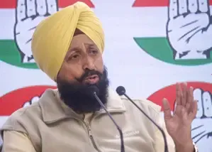 Congress Leader Bajwa Criticizes Punjab Government's Handling of Farmers' Protest