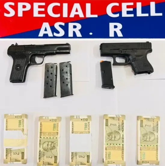 Punjab Police Detain Individual Tied to ISI; Confiscate Weapons and Fake Currency