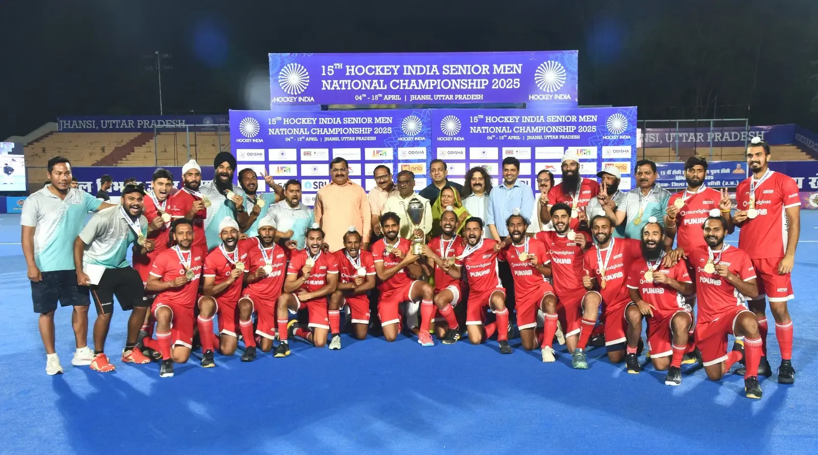 Punjab Triumphs in the 15th Hockey India Senior Men National Championship 2025