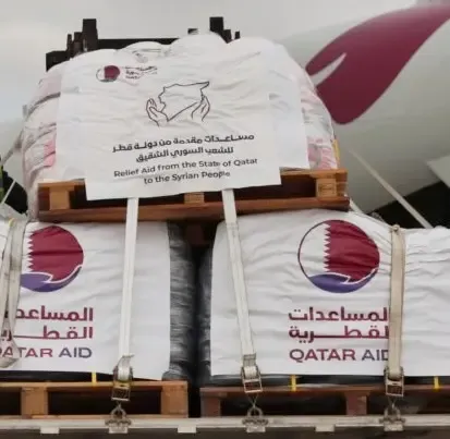Qatar Delivers 31 Tonnes of Food Assistance to Syria