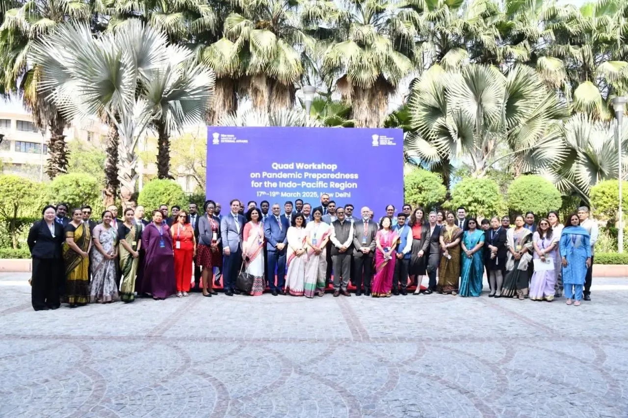 Quad Workshop on Pandemic Preparedness for Indo-Pacific Kicks Off Under India's Leadership