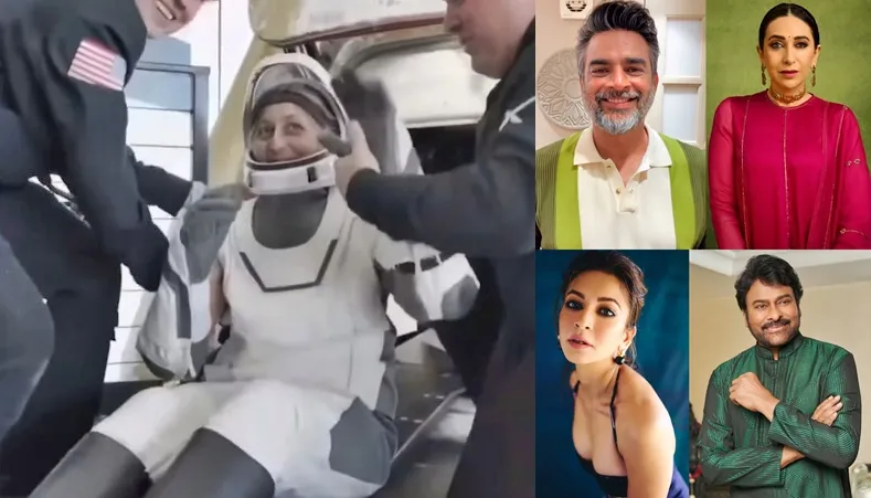 R Madhavan, Karisma Kapoor, Kriti Kharbanda, and More Celebrate Sunita Williams' Earth Return