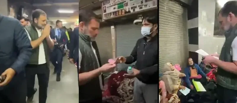 Rahul Gandhi Visits AIIMS Delhi, Critiques Insensitive Treatment of Patients
