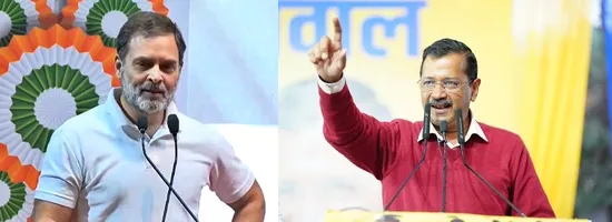 Rahul Criticizes Kejriwal's Press Events with Yamuna Water Bottles, Labels It a Superficial Move