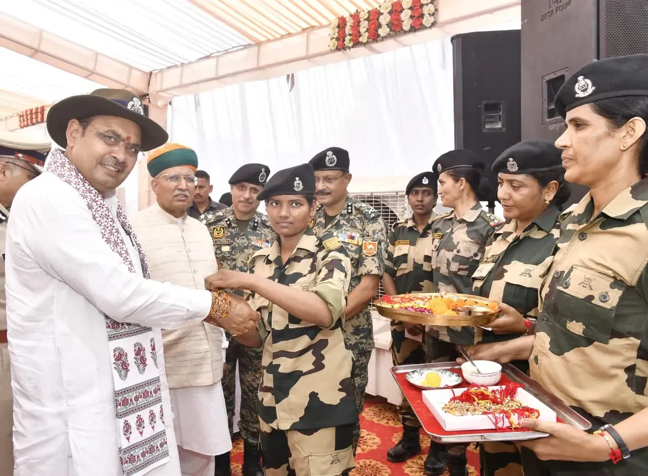 What Did Rajasthan CM Discuss During His Visit to BSF’s Kodewala Outpost in Bikaner?