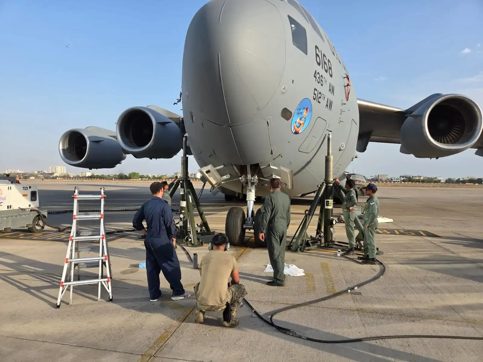 How Did IAF Assist in Repairing a C-17 Globemaster Stuck in Jaipur?