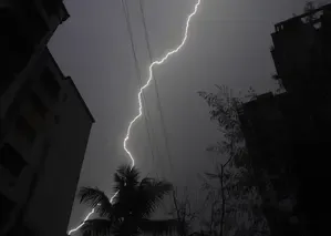 Did Lightning Tragedy Claim Two Lives in Bharatpur District?