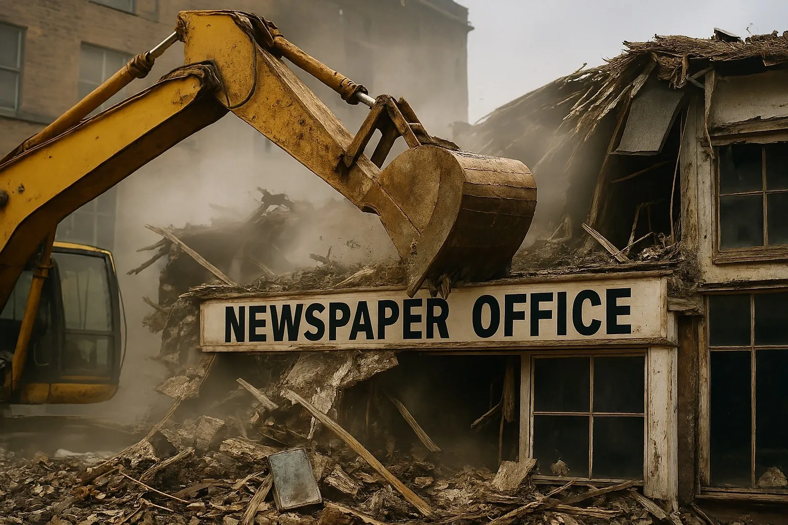Is Rajasthan's Malpura SDM Facing Legal Trouble Over Newspaper Office Demolition?