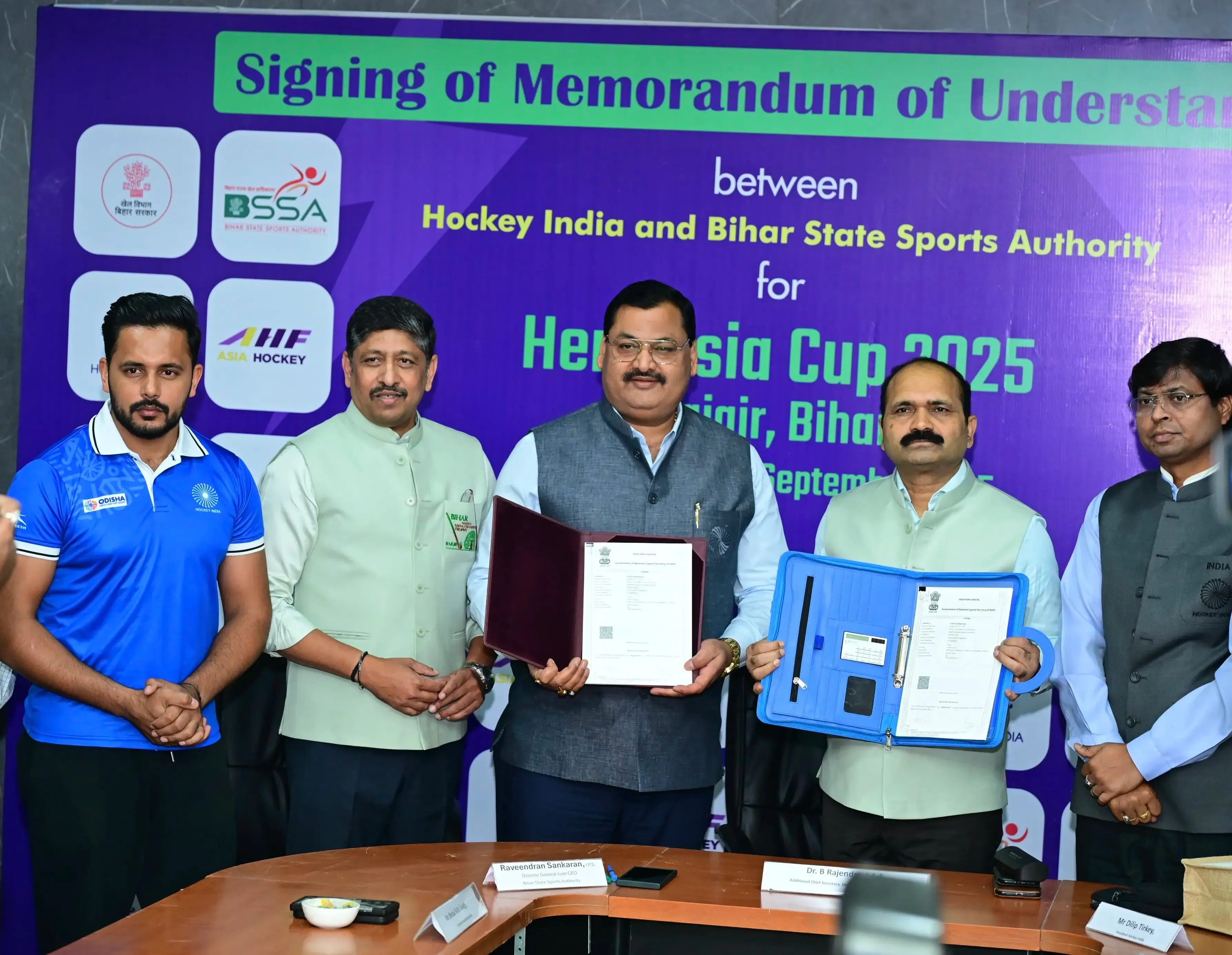 Rajgir Set to Host Men's Asia Cup 2025 as Hockey India Partners with Bihar Sports Authority