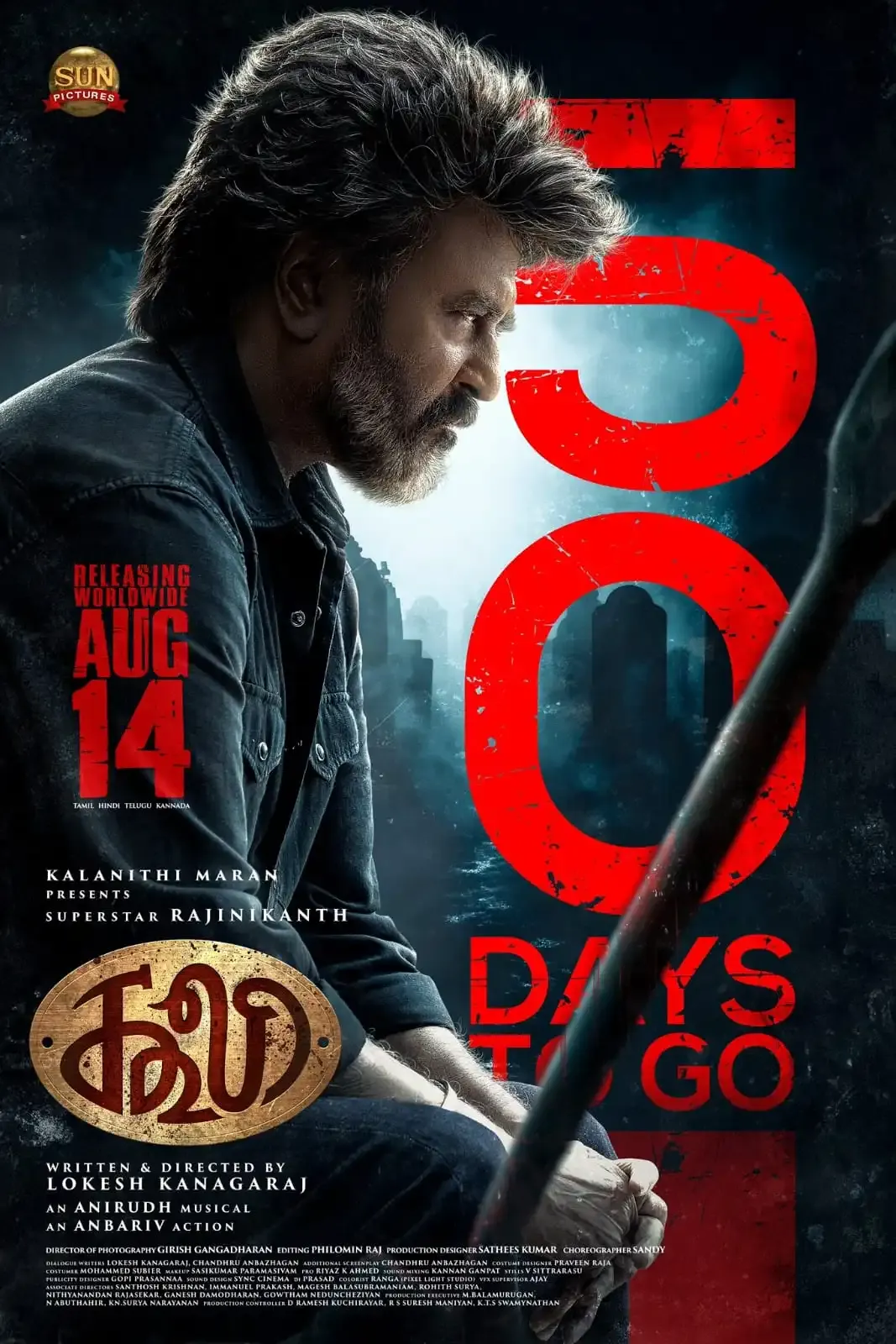 What is the title of Rajinikanth's Coolie's Hindi version?