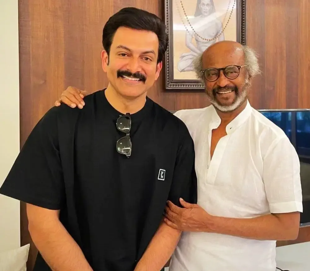 Rajinikanth was the initial viewer of the L2: Empuraan trailer, reveals Prithviraj