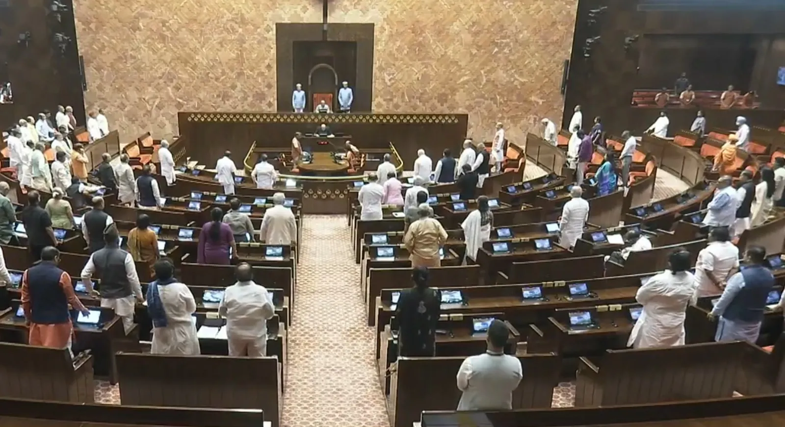 Why Was the Rajya Sabha Adjourned Until Monday?