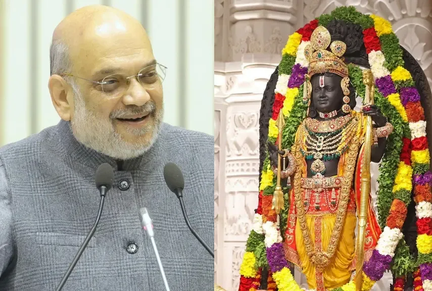 Ram Mandir: A Beacon of Faith for Future Generations - HM Shah Marks 1st Pran Pratishtha Anniversary