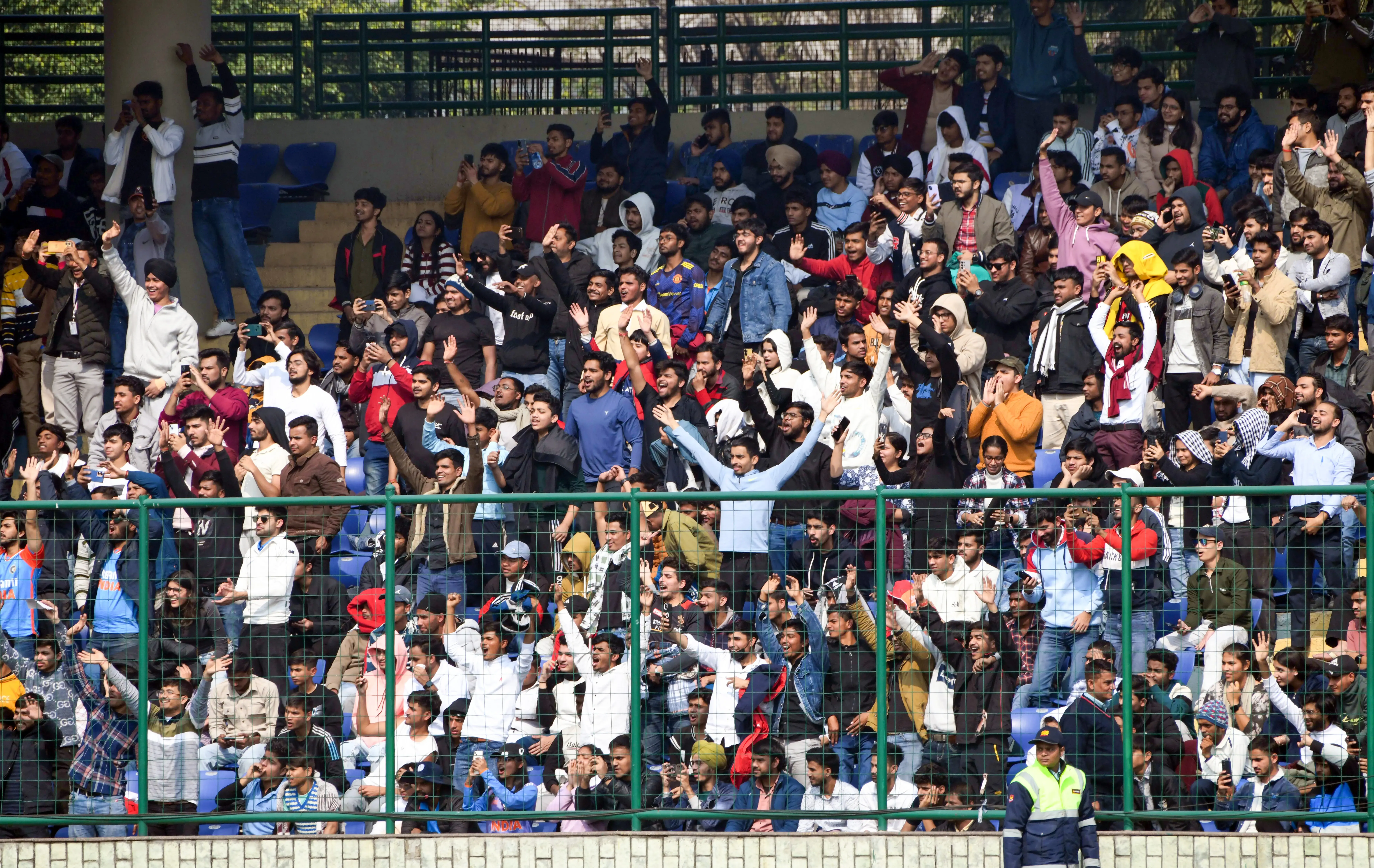 Ranji Trophy: Enhanced Security Measures at Arun Jaitley Stadium for Day 2