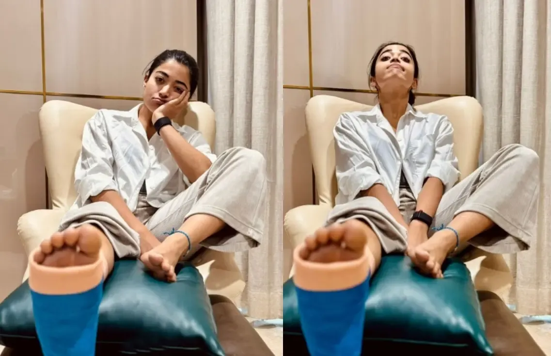 Rashmika Mandanna Makes a Comeback to 'Bunny Hop Mode' After Leg Injury