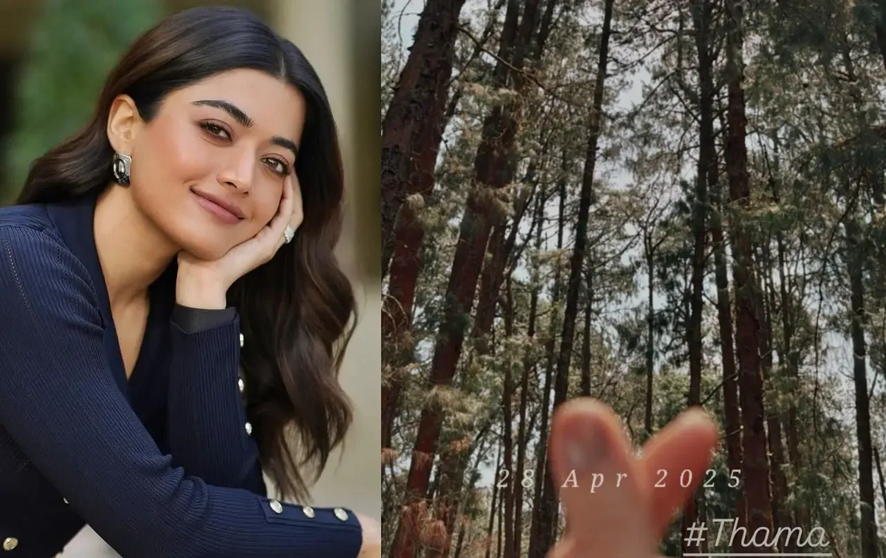 Is Rashmika Mandanna Shooting 'Thama' in Ooty?