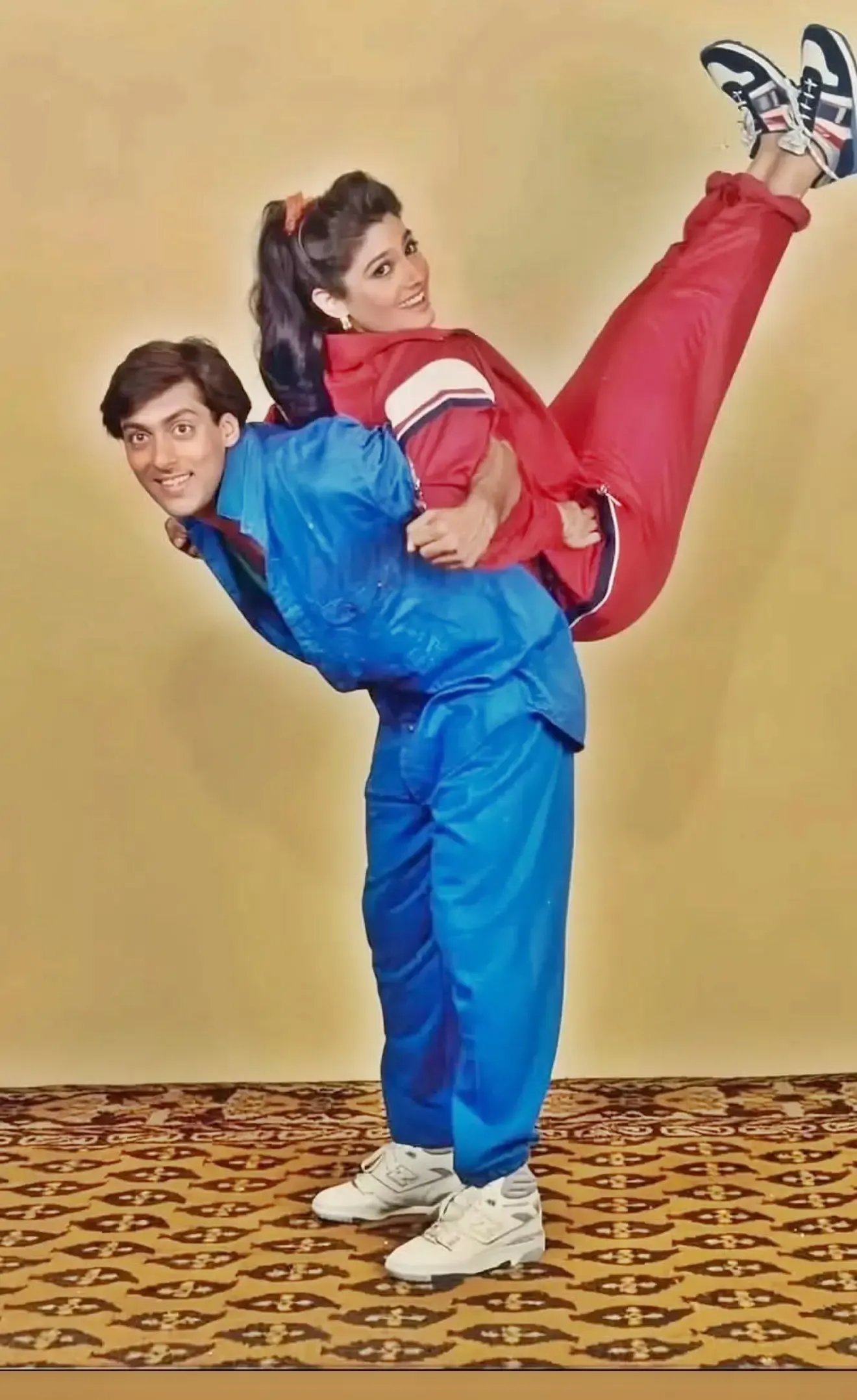 Nostalgic Throwback: Raveena Tandon and Salman Khan from 'Andaaz Apna Apna'