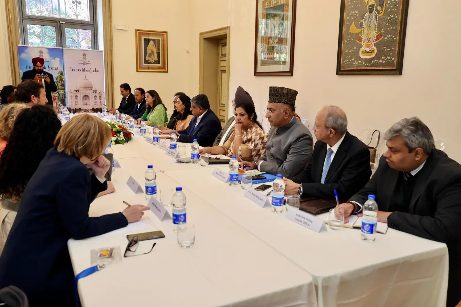 What Steps is Ravi Shankar Prasad's Delegation Taking in Denmark After Addressing Anti-Terrorism in Italy?