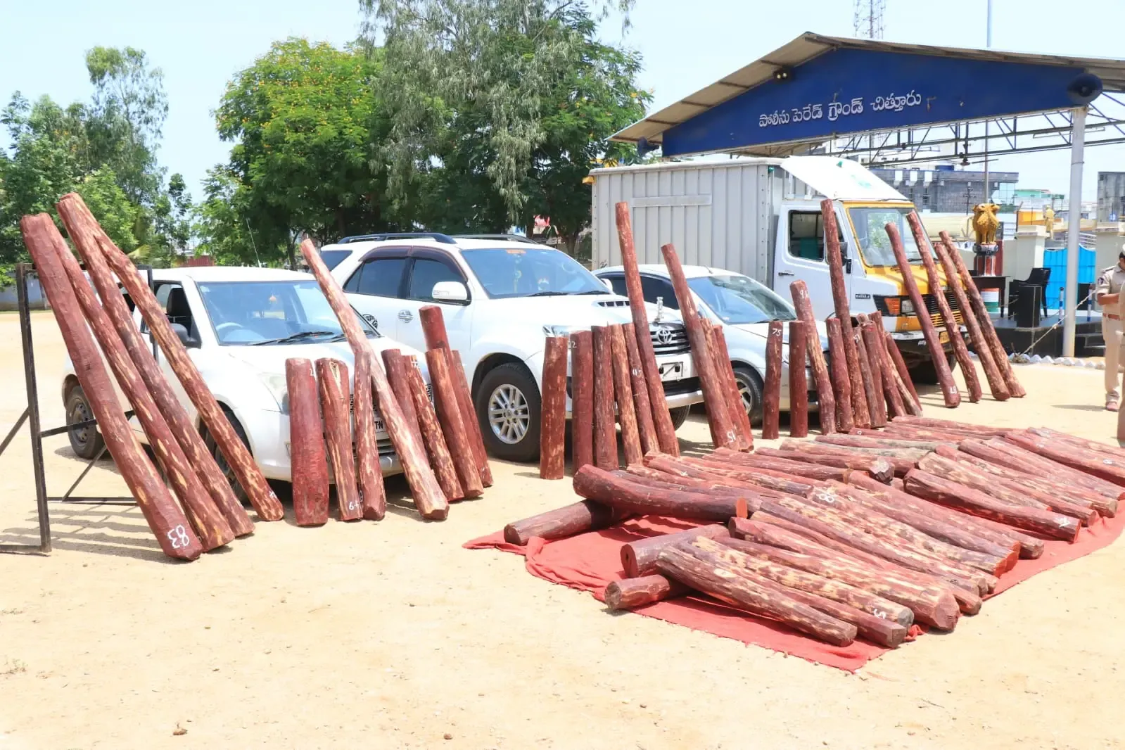 YSR Congress Claims Continuous Red Sanders Smuggling Under NDA Governance
