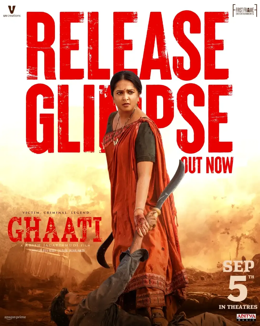 What Can We Expect from the Release Glimpse of Anushka Shetty's 'Ghaati'?