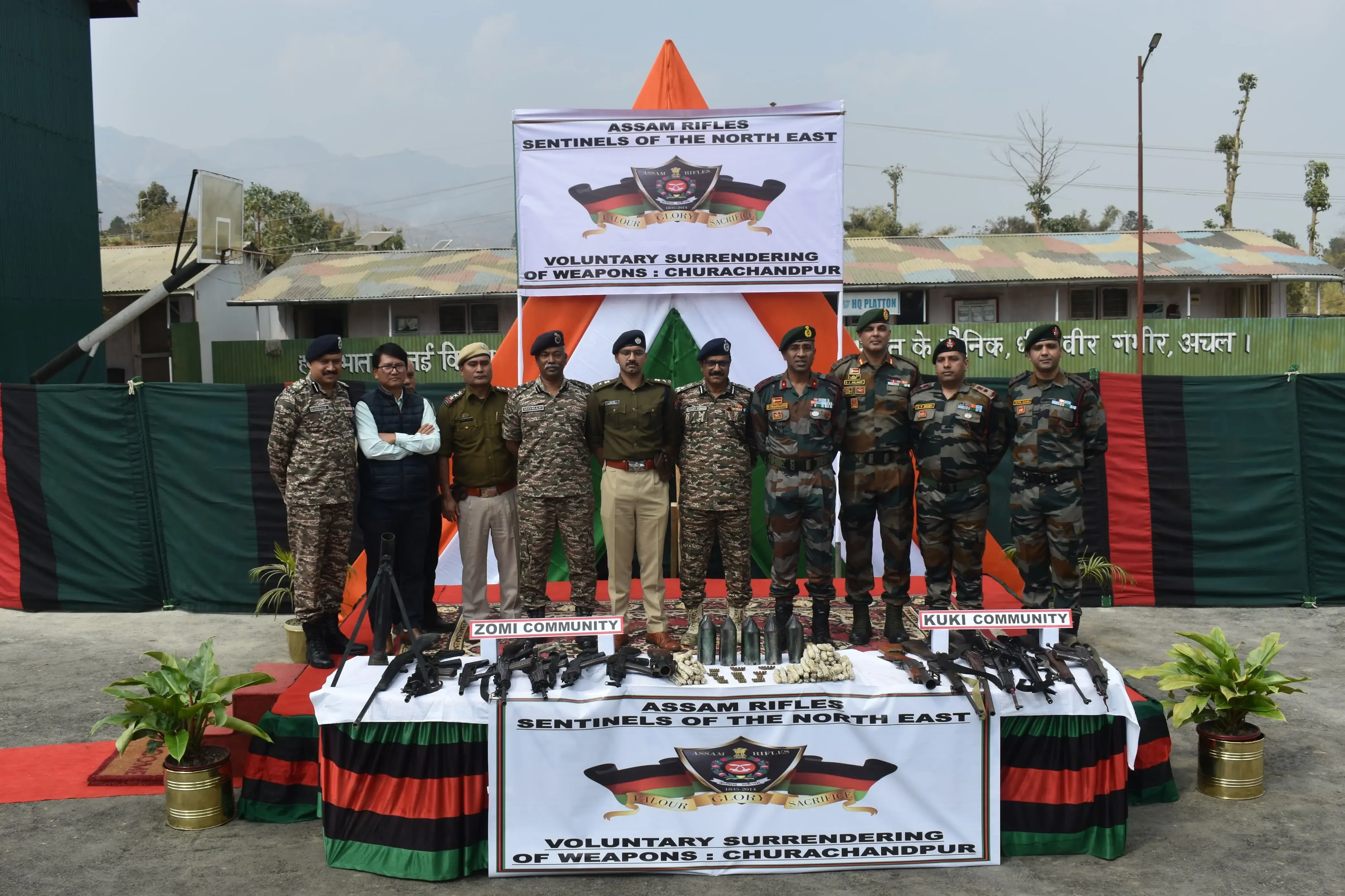 Ongoing Return of Looted Weapons in Manipur Following Governor’s Call