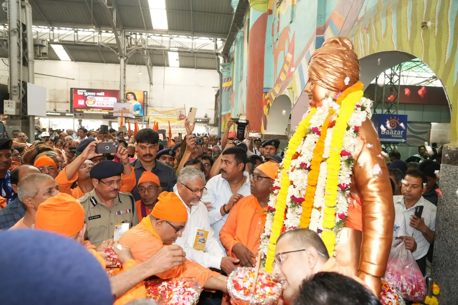Celebration of Kolkata Pratyavartan Diwas: Honoring Swami Vivekananda’s Return