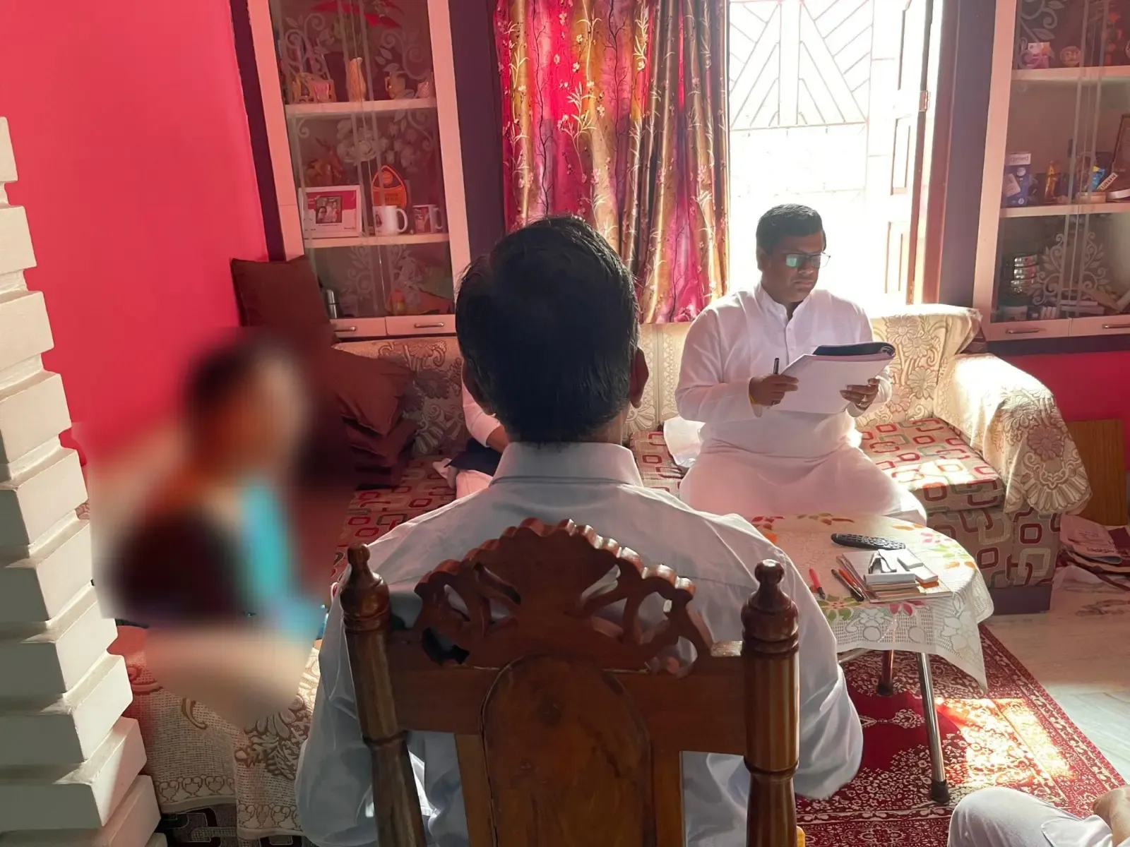 Bengal BJP Leader Engages with RG Kar Victim's Family, Commits to Address Concerns