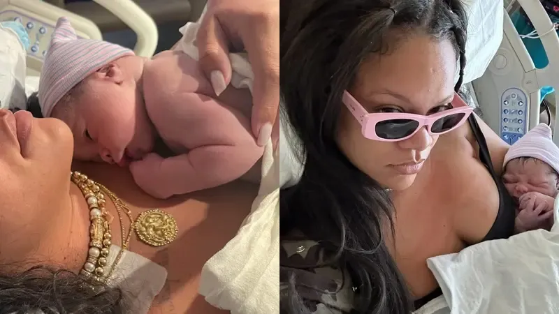 Rihanna Posts Nostalgic Delivery Room Pictures with Her Two Sons