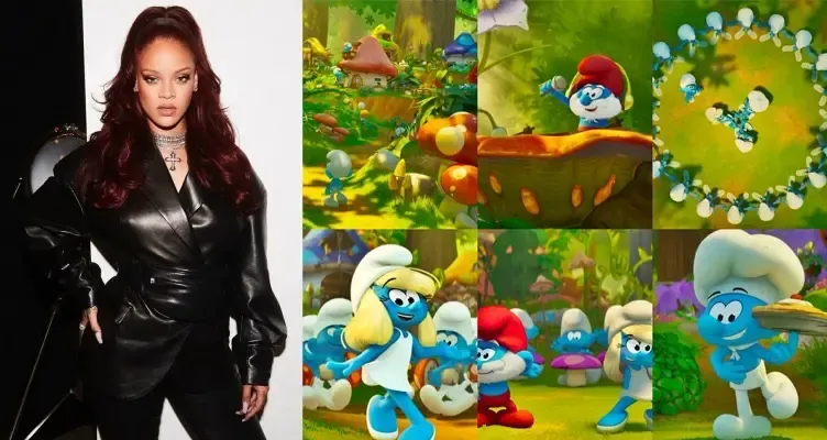 Rihanna Stars as Smurfette in 'The Smurfs' Trailer