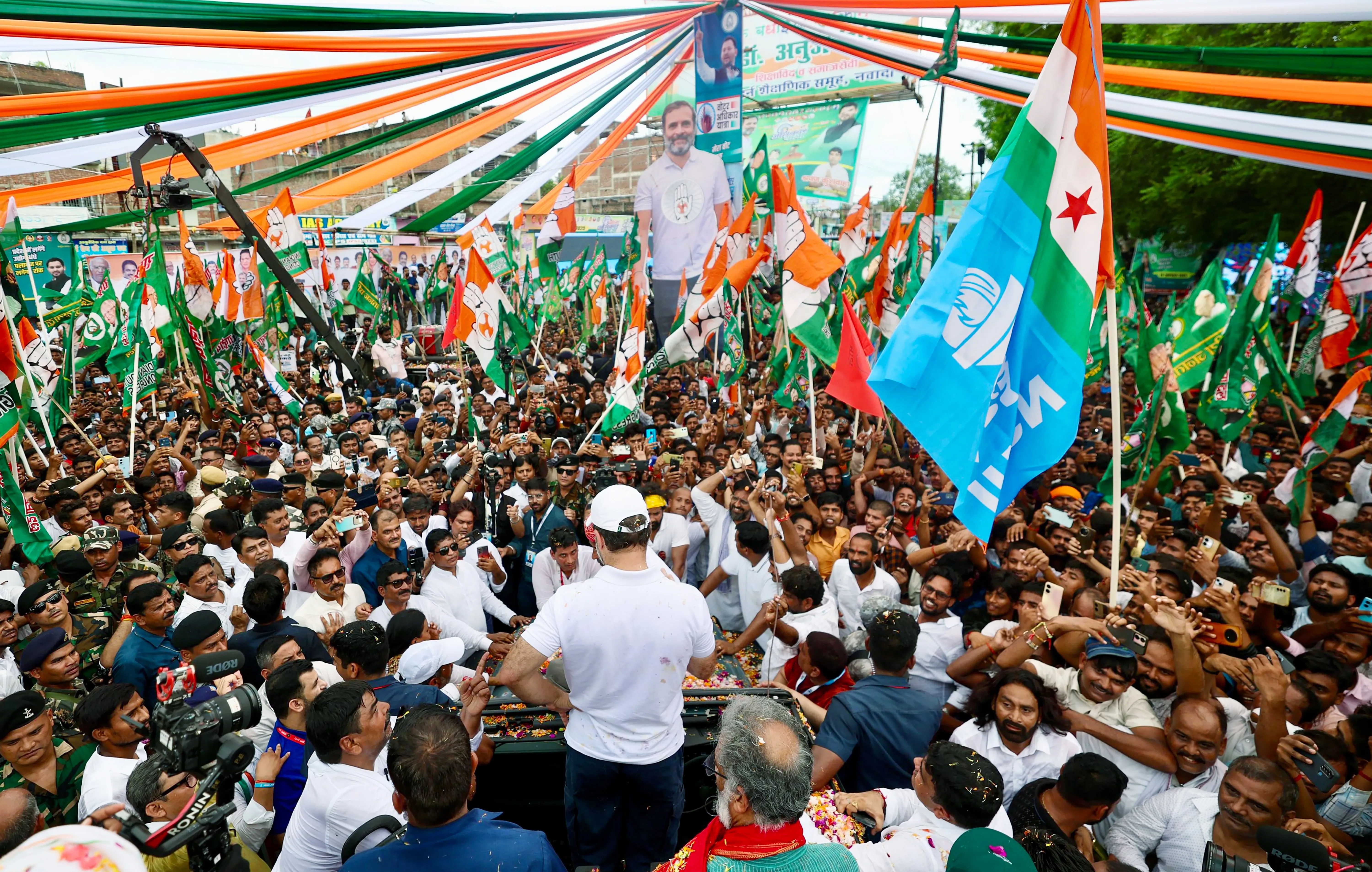 What Preparations are RJD Making as Rahul Gandhi's Voter Rights Yatra Concludes in Patna?