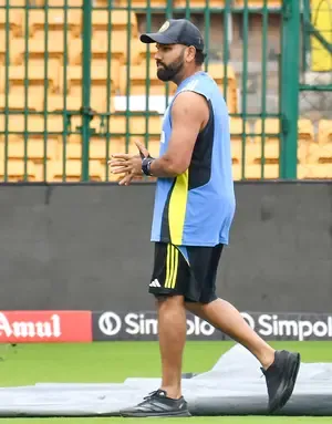 Rohit Sharma Commences Training at Wankhede Stadium with Mumbai