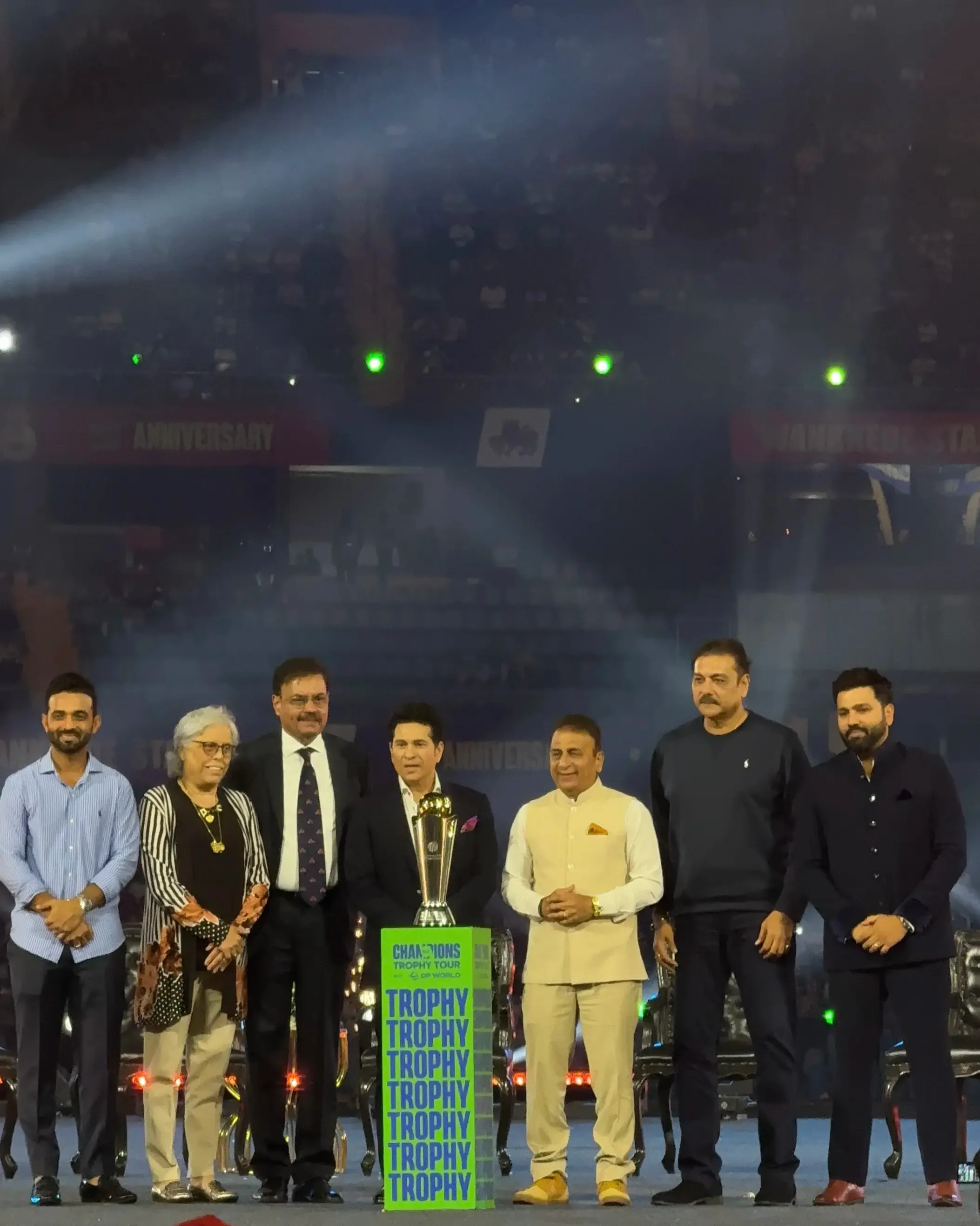 Rohit Sharma Vows to Secure 2025 Champions Trophy for Wankhede Stadium