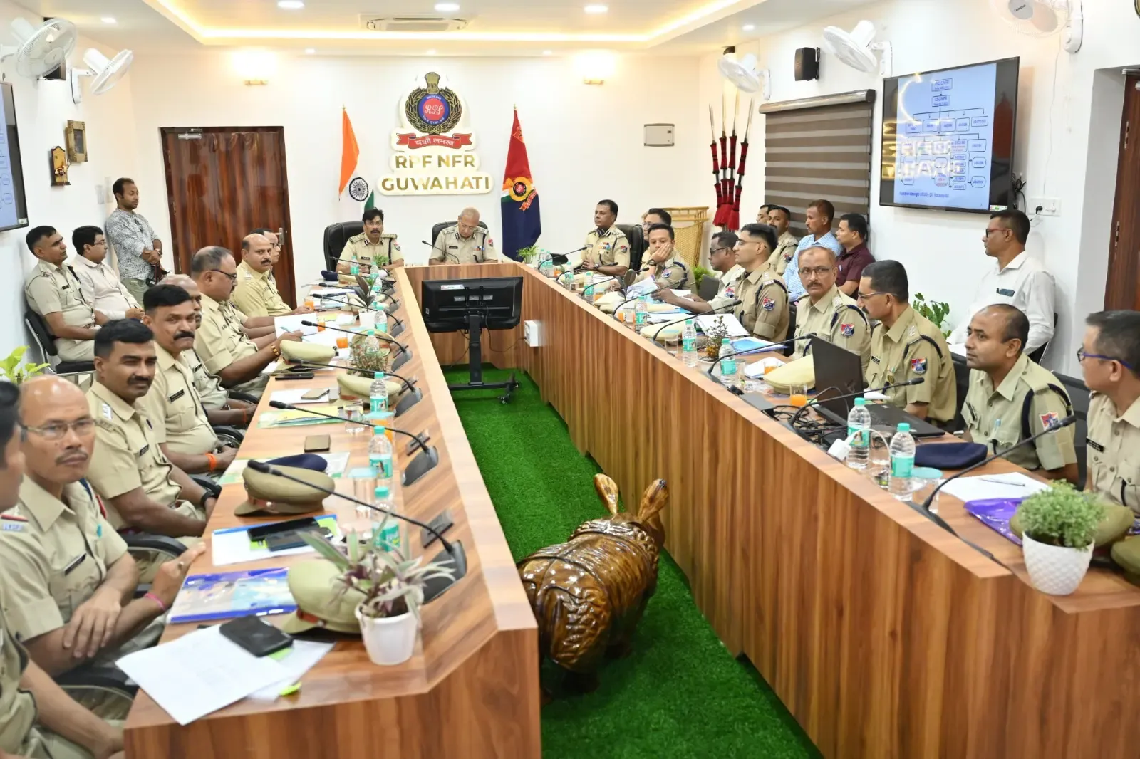 RPF DG Evaluates NFR Security to Tackle Challenges