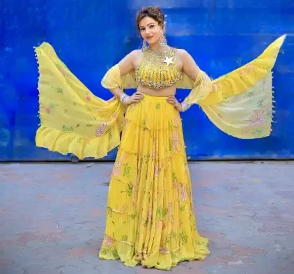 Rubina Dilaik Brightens Up Her Monday with a Touch of Yellow