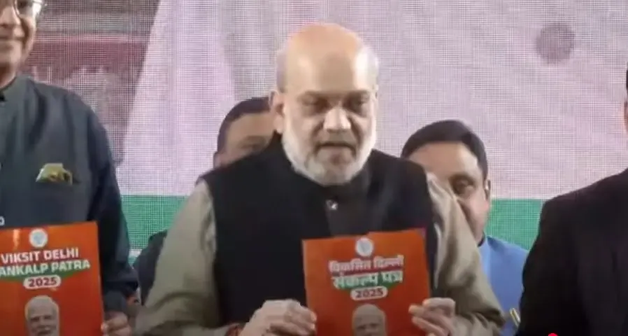 Amit Shah Unveils Yamuna Revamp Plans in BJP Manifesto for Delhi Elections