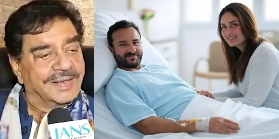 Shatrughan Sinha Posts AI Image of Saif Ali Khan in Hospital