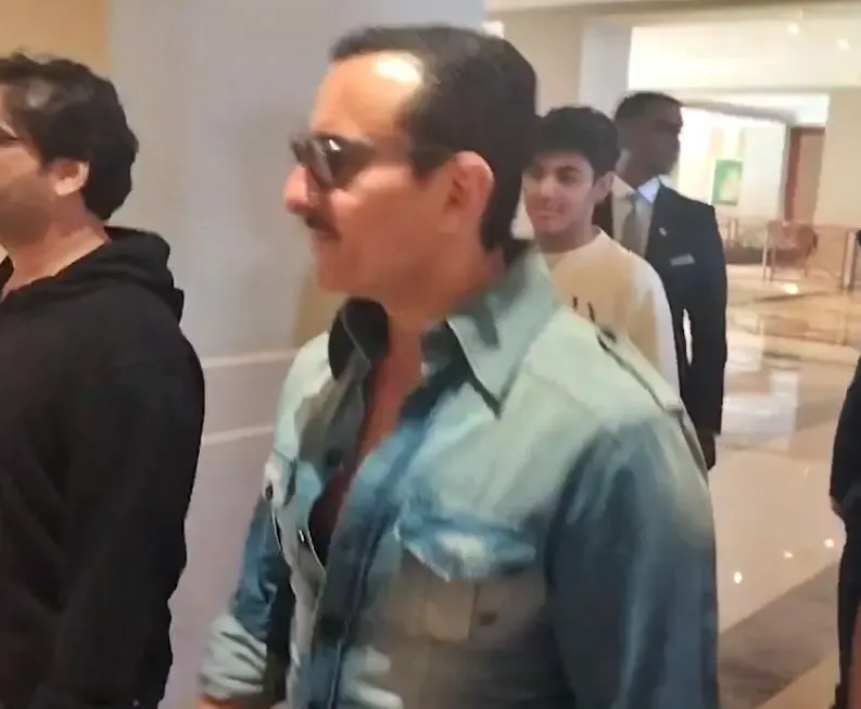 Saif Ali Khan's First Public Appearance After Knife Attack Incident