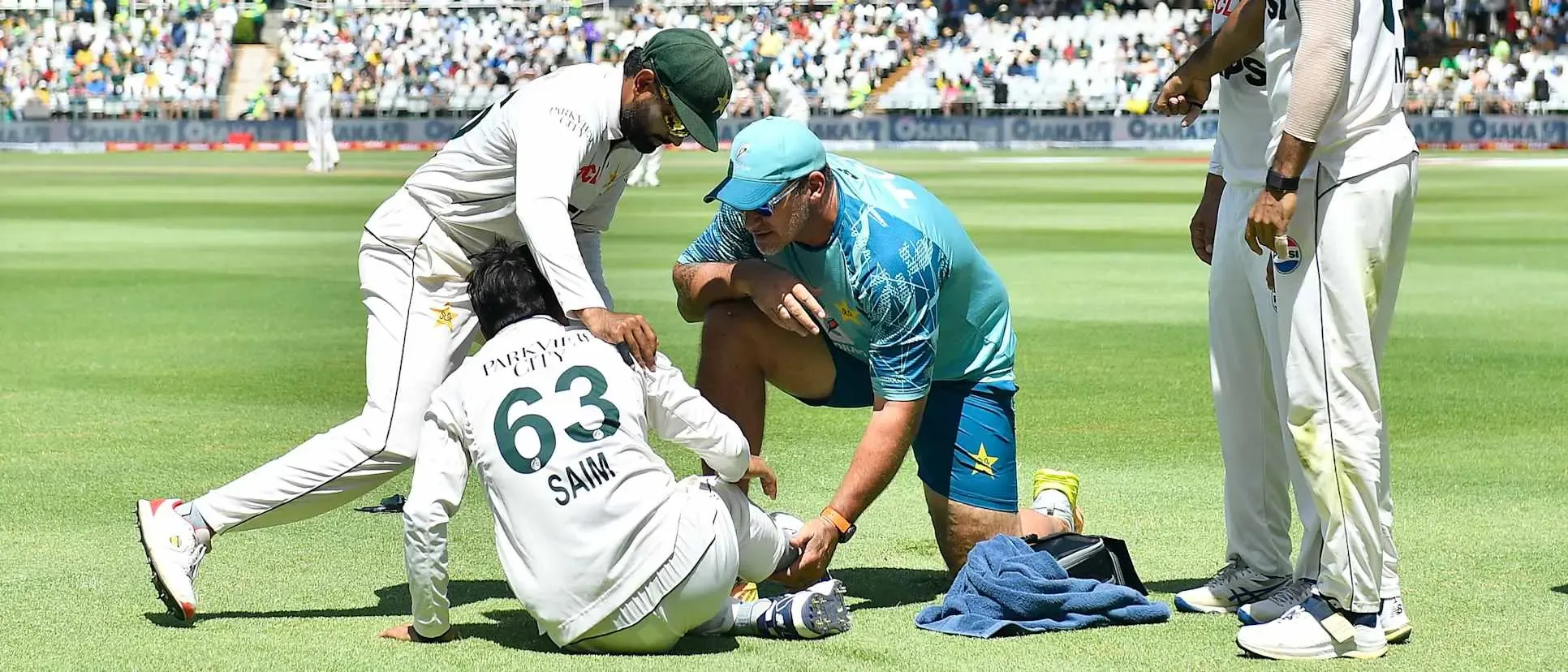 Saim Ayub Out for Six Weeks Due to Ankle Fracture