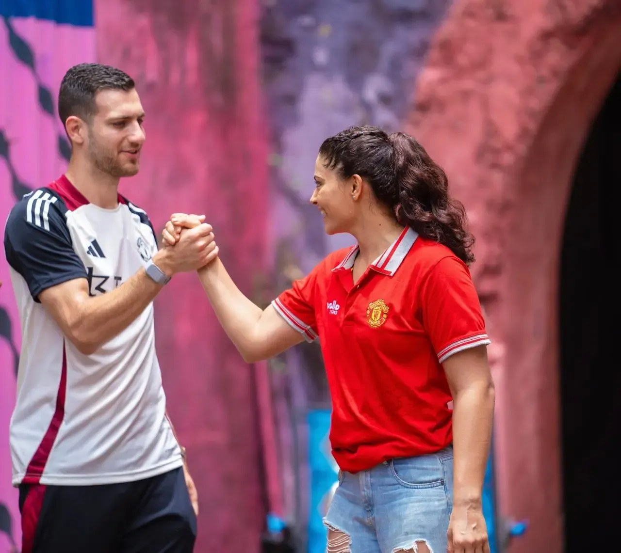 How Did Saiyami Kher Connect with Manchester United Stars in Mumbai?