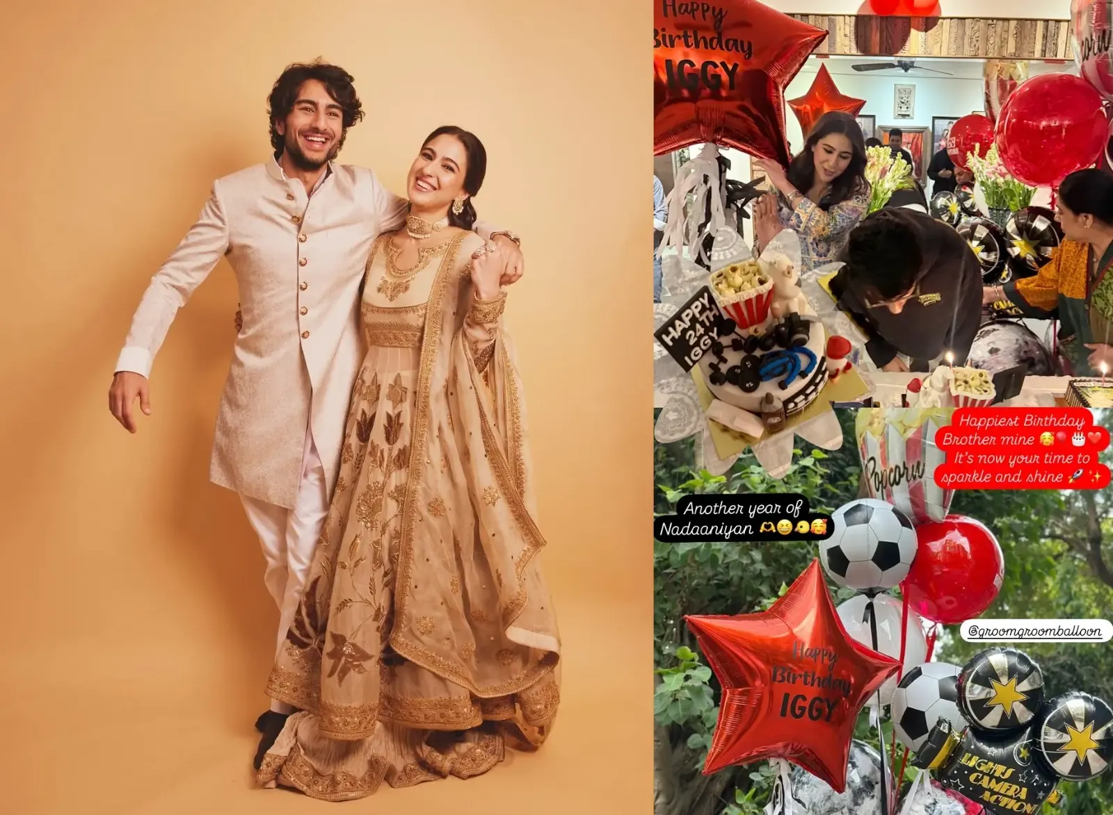 Sara Ali Khan Celebrates Ibrahim Ali Khan's 24th Birthday with Heartfelt Wishes