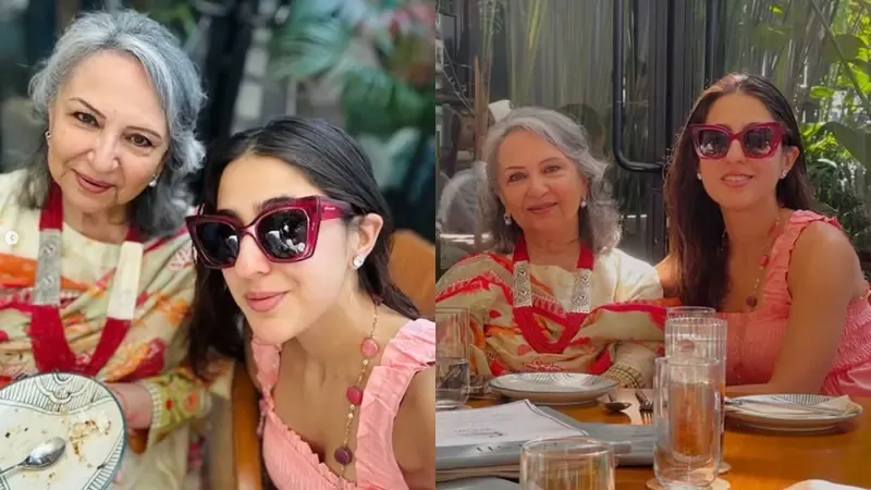 Sara Ali Khan Shares Heartwarming Moments from Sharmila Tagore's Birthday Festivities