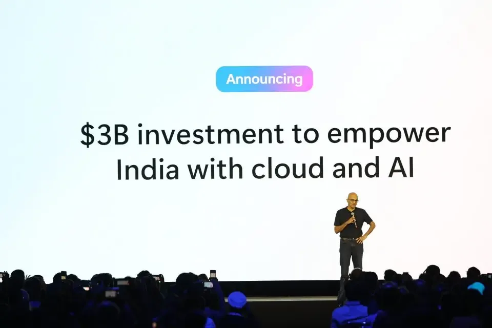 Satya Nadella Unveils $3 Billion Investment to Enhance AI and Cloud Infrastructure in India