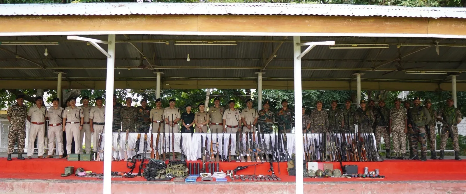 Did Security Forces in Manipur Recover 86 Arms and 974 Types of Ammunition?
