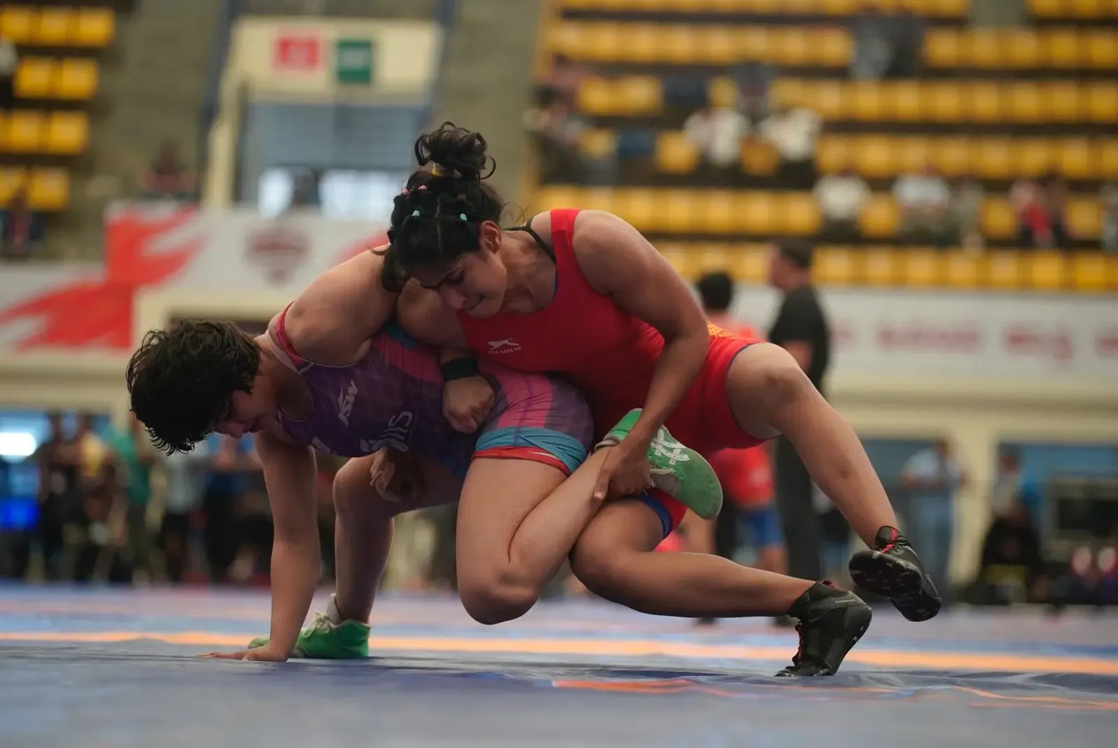 Haryana Dominates Women's Competition at Senior National Wrestling, Securing Seven Gold Medals