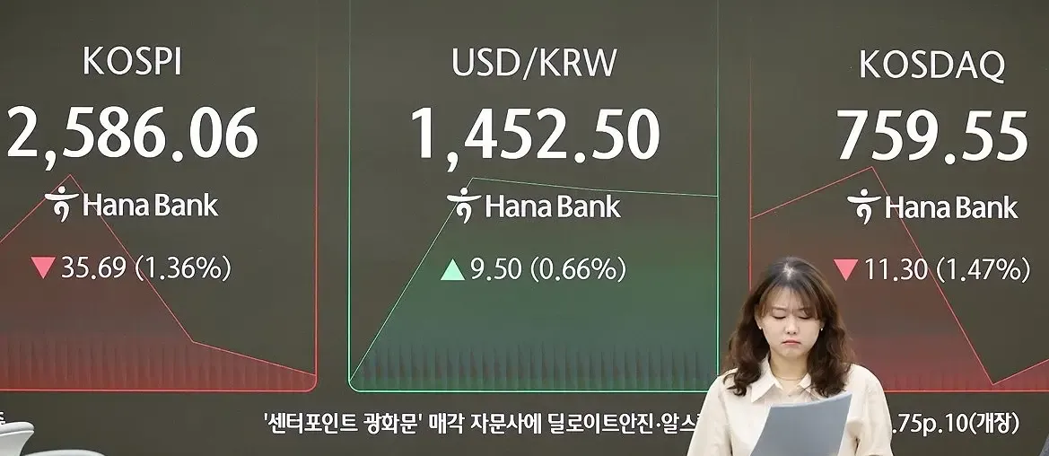 Seoul Stocks Plunge Amid Rising US Tariff Concerns