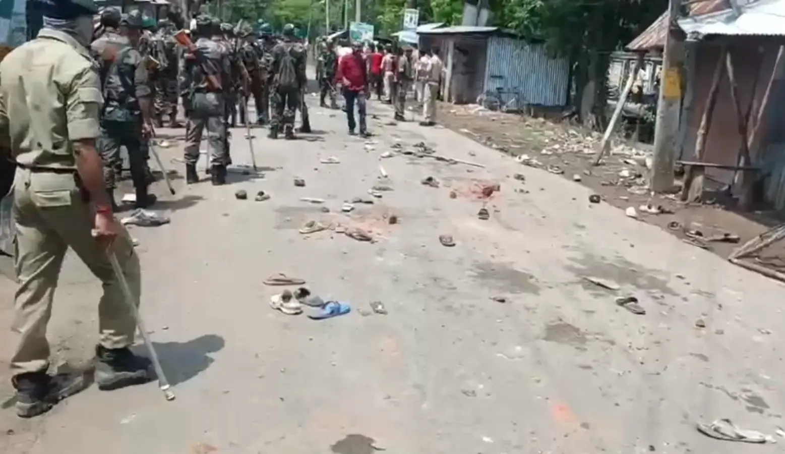 Seven Police Officers Injured in Tripura's Anti-Waqf Act Protest