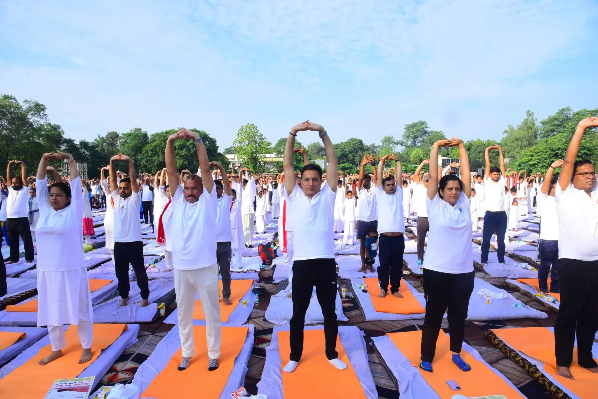 क्या शाहजहांपुर में जितिन प्रसाद ने योग दिवस कार्यक्रम में हिस्सा लिया?