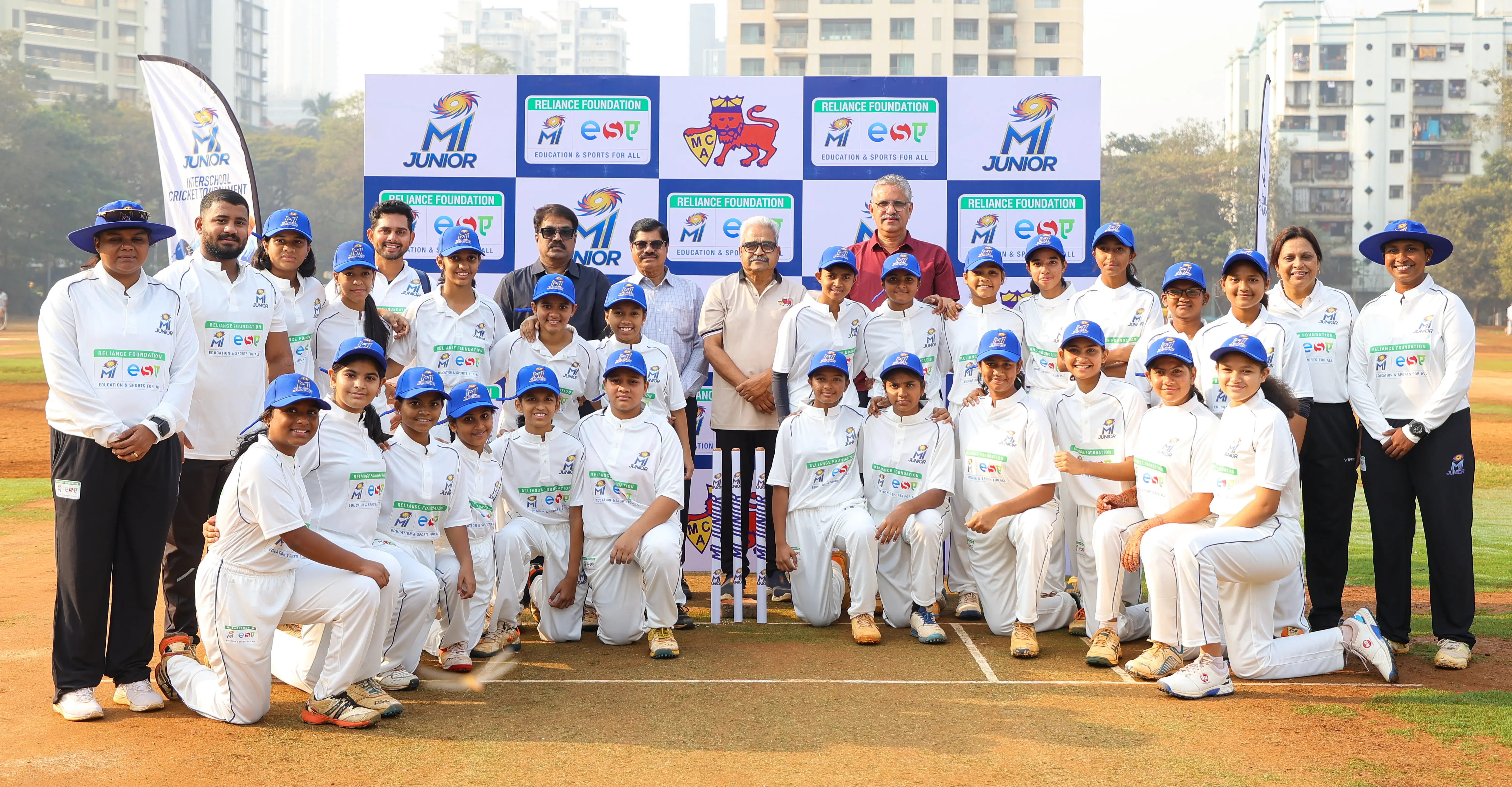 Shardashram Vidyamandir Begins MI Junior Season 5 with a Victory