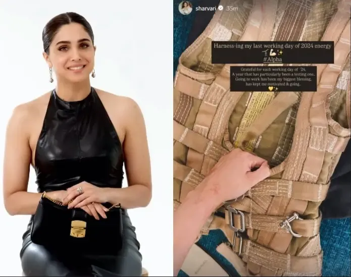 Sharvari Completes Her Final Workday of 2024, Filming Action Sequence for ‘Alpha’