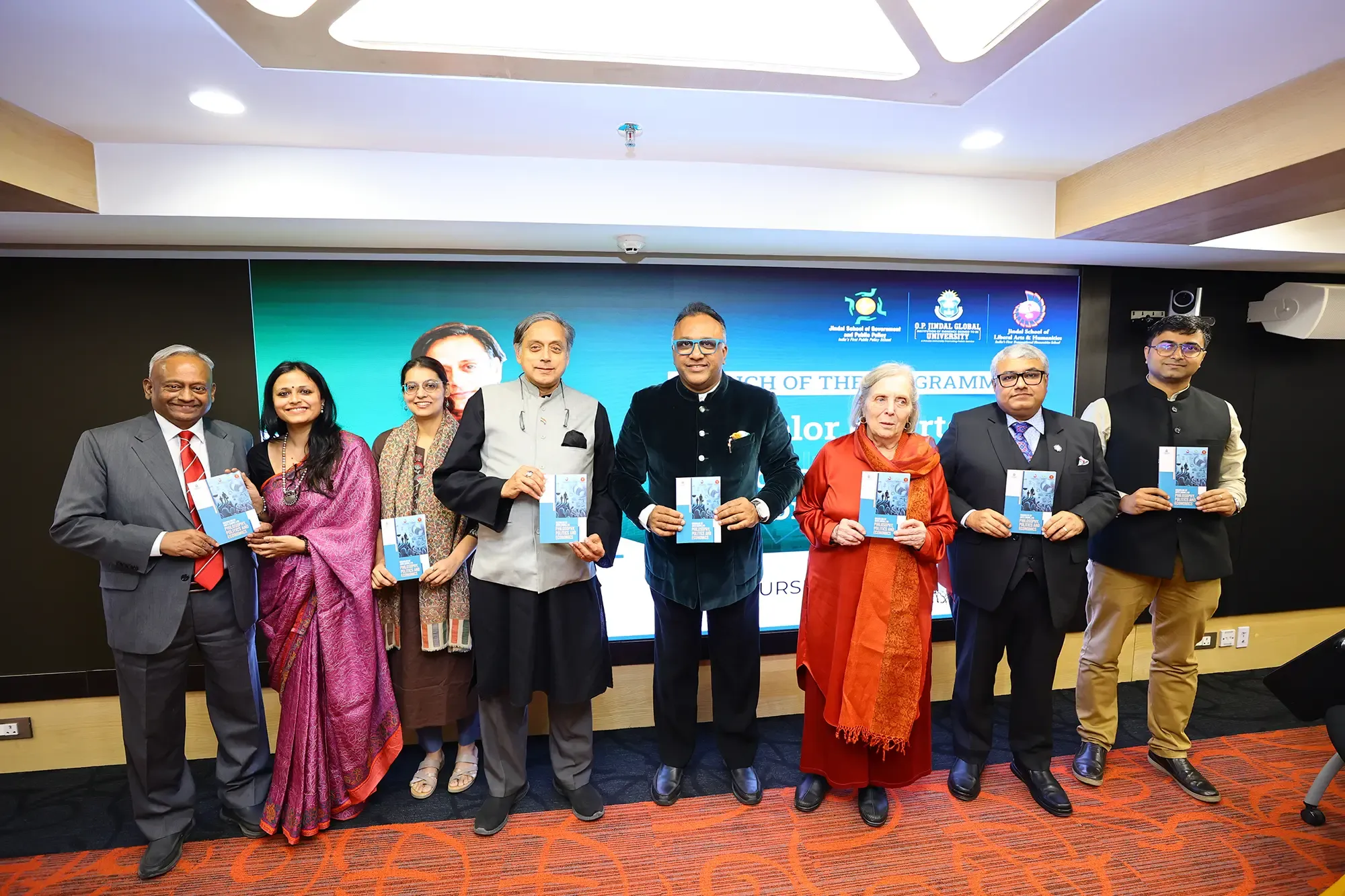 Shashi Tharoor Unveils BA (Honours) in Philosophy, Politics & Economics at JGU